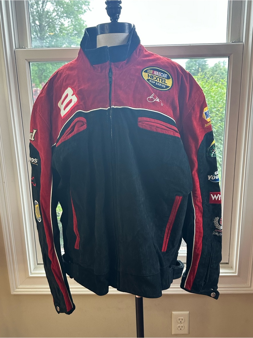 Wilson’s Leather NASCAR Nextel Racing 100% leather Dale Earnhardt Jr Jacket